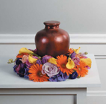 Memorial Table Urn Arrangement